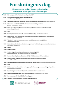 Forskningens dag program 2014