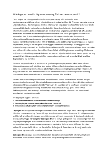 AFA-Rapport: Innebär lågdosexponering för kvarts en cancerrisk?