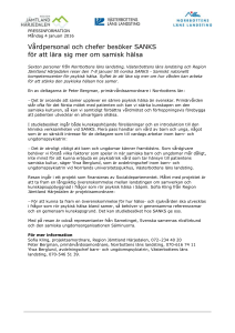 Verksamhets- och budgetdialoger har inletts
