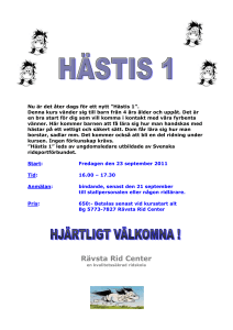 HÄSTIS 1