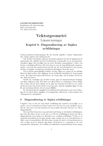 Vektorgeometri