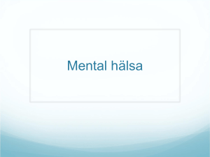 Mental hälsa