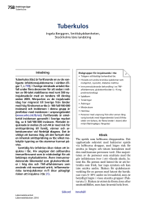Tuberkulos – Läkemedelsboken 2014