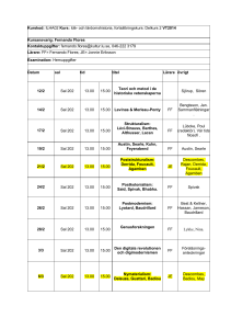 Schema ILHA02, delkurs 2 VT14