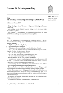 Svensk författningssamling