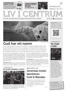 Gud har ett namn - Betelkyrkan