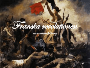 Sammanfattning av franska revolutionen (4,3 - Kristinas so-sida