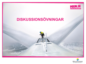 Diskussionsövningar - Medarbetarportalen