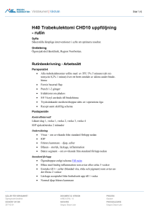 H40 Trabekulektomi CHD10 uppföljning - rutin - VIS