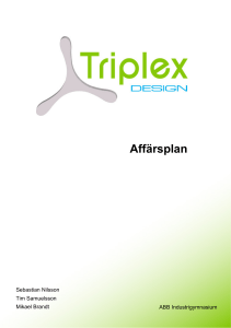Affärsplan