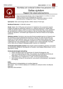 Rapport från observationsschema