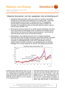 Råvaror och Energi