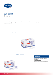Soft-Zellin Sprittork - HARTMANN