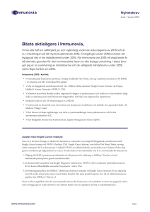 Bästa aktieägare i Immunovia,