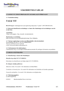 TALK VIT - Swed Handling