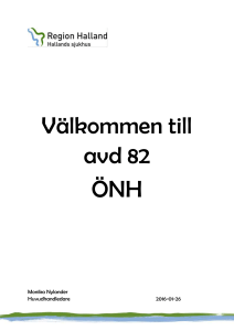 ÖNH - Region Halland