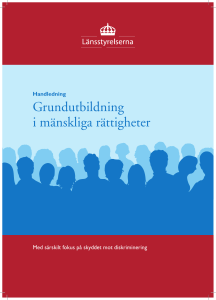 Grundutbildning i mänskliga rättigheter