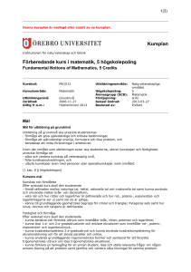 Se denna kursplan som PDF