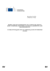 Inledning De senaste terroristattackerna i Europa har än en gång