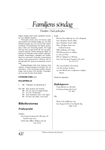 Familjens söndag