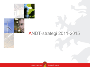 Presentation av Länsstyrelsen Östergötland