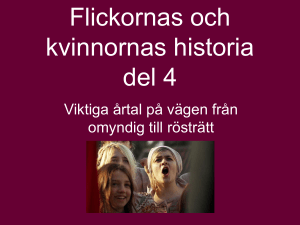 Flickornas och kvinnornas historia del 4