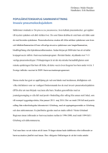 Invasiv pneumokocksjukdom