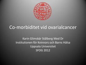 Co-morbiditet vid ovarialcancer