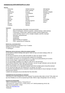 Arbetsplanering LIVETS KRETSLOPP år 6 v.36-43