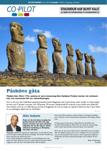 Påsköns gåta - CO