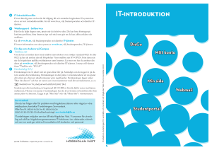 IT-introduktion - Disco
