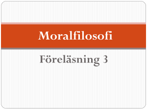 Moralfilosofi