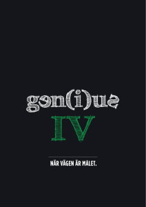 när vägen är målet.