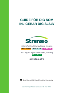 guide för dig som injicerar dig själv