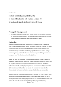 Gränsöverskridande kollektivtrafik till Norge