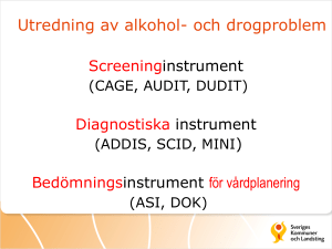 Utredning - screening