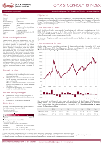 omx stockholm 30 index