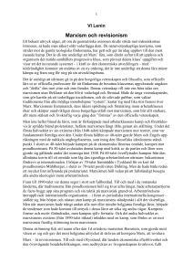 Marxism och revisionism