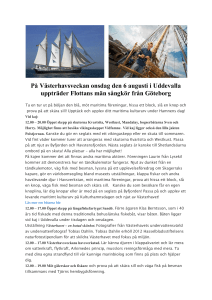På Västerhavsveckan onsdag den 6 augusti i
