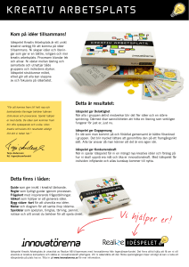 kreativ arbetsplats