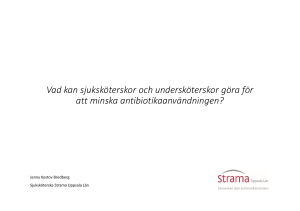 Vad kan sjuksköterskor och undersköterskor göra för att minska