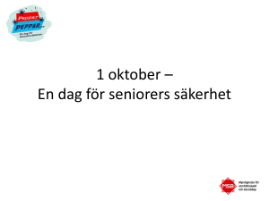 Äldre är överrepresenterade Vad händer i kroppen när man blir