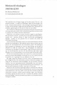 Motion till riksdagen 1985/86:K505