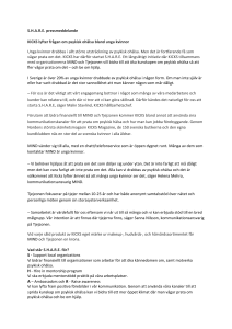 S.H.A.R.E. pressmeddelande KICKS lyfter frågan om psykisk ohälsa