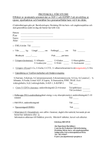 protokol för studie