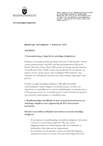 Utrikesdepartementet - Mänskliga rättigheter