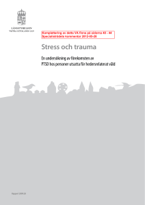 Stress och trauma