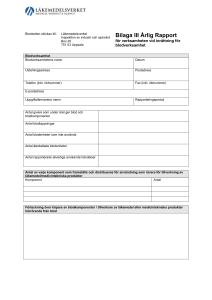 Läkemedelsverkets föreskrifter (LVFS 2004:X) om god
