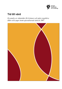 Tid till Vård - väntetider - SKL:s webbutik