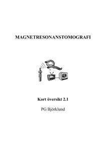 MAGNETRESONANSTOMOGRAFI